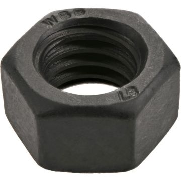 Blk Ext Hx Nut 3/8-16