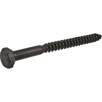 Blk Ext Hex Lag 1/4x3