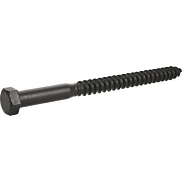 Blk Ext Hex Lag 3/8x5