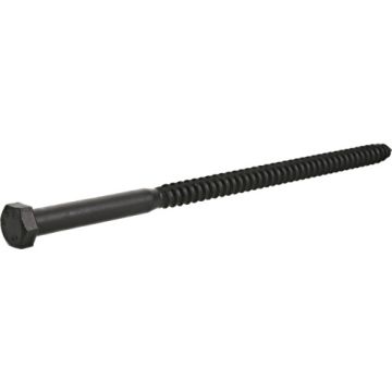 Blk Ext Hex Lag 3/8x8
