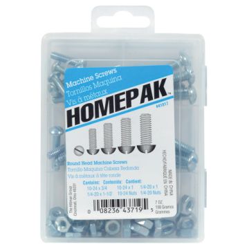 6-cavity Rnd Hd Mach Scr