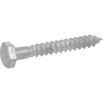 Hex Lag Screw 3/8x4 Galv