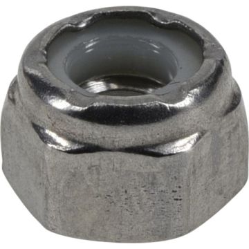 Stop Nut 1/4 Ss