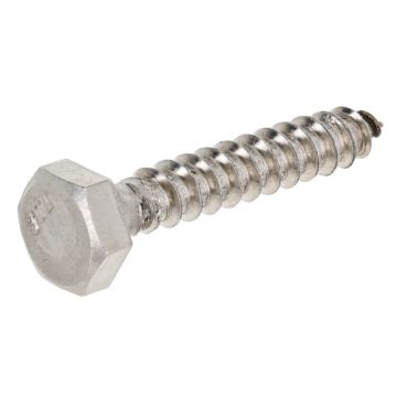 Hex Lag Screw 1/4x1-1/2 Ss