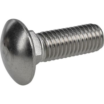 Carriage Bolt 1/2x1-1/2 Ss