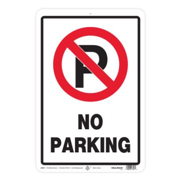 Pls-r/B-18x12-no Parking