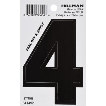 Vnl-die Cut-blk-3in-#4