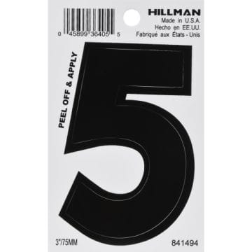 Vnl-die Cut-blk-3in-#5