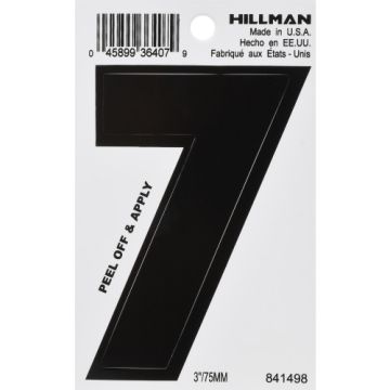Vnl-die Cut-blk-3in-#7