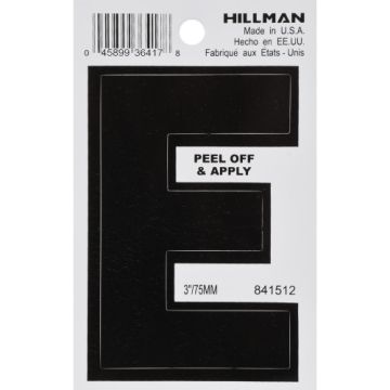 Vnl-die Cut-blk-3in-e