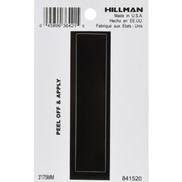 Vnl-die Cut-blk-3in-i