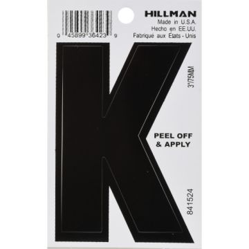 Vnl-die Cut-blk-3in-k