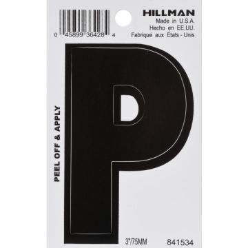 Vnl-die Cut-blk-3in-p