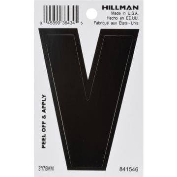 Vnl-die Cut-blk-3in-v
