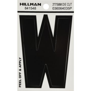 Vnl-die Cut-blk-3in-w