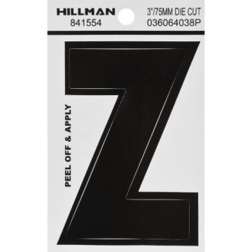 Vnl-die Cut-blk-3in-z