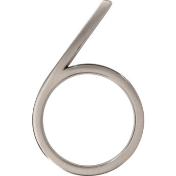 5in Dist Brush Nickel #6