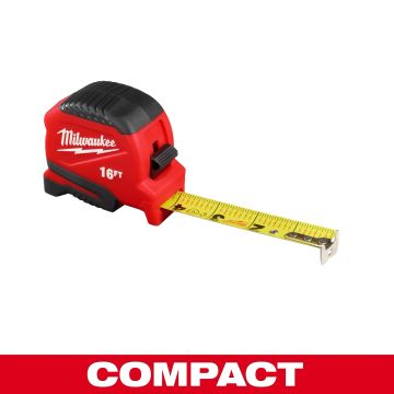 Milwaukee 16 Ft. Compact Tape Measure