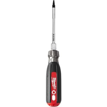 Milwaukee #2 x 4 In. Square Recess Cushion Grip Screwdriver