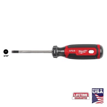 Milwaukee #2 x 4 In. Cushion Grip Phillips Screwdriver