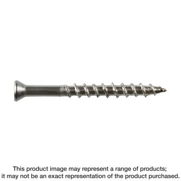 Image of Simpson Strong-Tie DSVT2R1LB Deck-Drive™ DSV WOOD Screw — #10 x 2 in. T-25, Flat Head, Quik Guard®, Tan (1 lb.)
