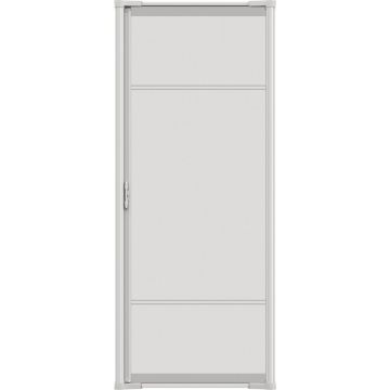 Larson Brisa 32 In. to  36 In. W x 80 In. to 81 In. H Single Door White Retractable Screen