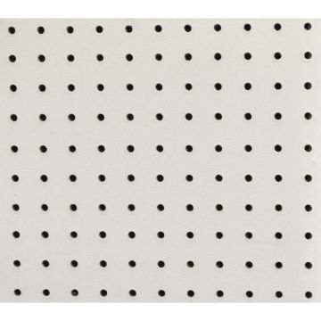 Global Product Sourcing 3/16 In. x 4 Ft. x 8 Ft. White Tempered Hardboard Pegboard