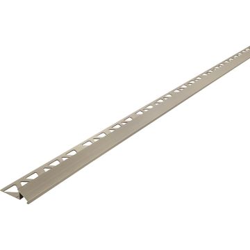 M-D Building Products 3/8 In. x 96 In. Pewter Aluminum Tile Reducer