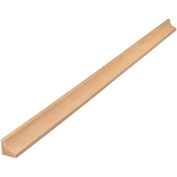 Alexandria Moulding 11/16 In. W. x 11/16 In. H. x 8 Ft. L. Solid Pine Cove Molding