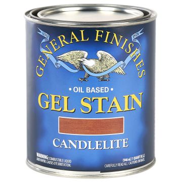 Qt Gen Fin Gel Stain Candlelite