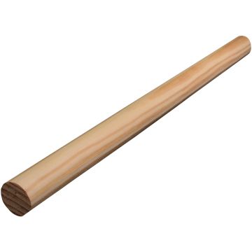 Alexandria Moulding 1-5/16 In. x 12 Ft. Solid Pine Closet Rod