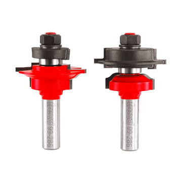 Freud 2" Diameter Glass Panel Cabinet Door Router Bit Set