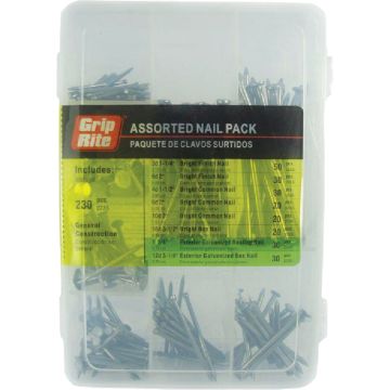 Do it Best Steel Nail Assortment Kit (230 Pcs.)