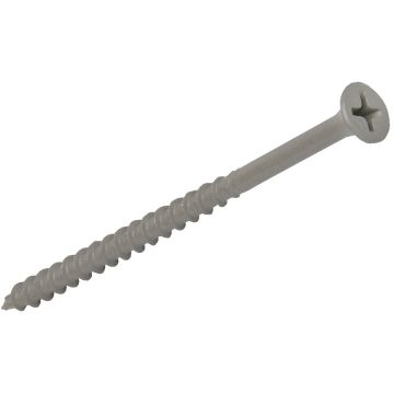 Do it Best PrimeGuard #8 x 2-1/2 In. Phillips Gray Wood Deck Screw (1825 Ct.)