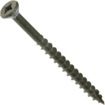 Do it #8 x 2 In. PrimeGuard Plus Ceramic Finish Combo Wood Exterior Screw (5 Lb. Box)