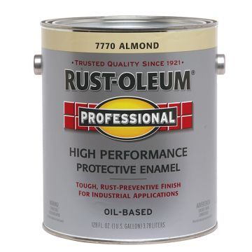 1 Gallon Rust-Oleum 7770402 Almond Professional High Performance Protective Enamel
