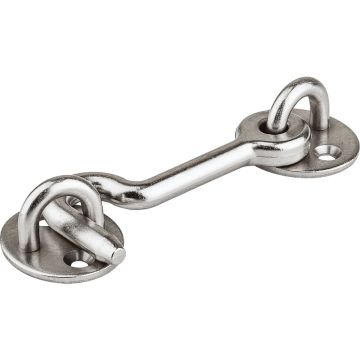National Hardware Barn Door Satin Nickel Privacy Hook