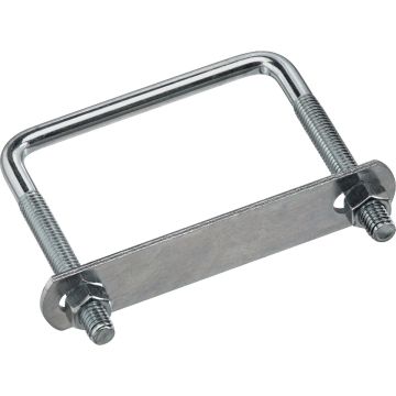 National Hardware 3/8 In. x 3-5/8 In. x 4 In. Zinc Square U Bolt