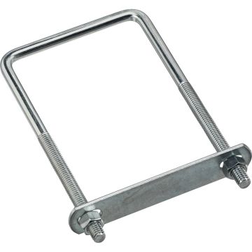National Hardware 3/8 In. x 3-5/8 In. x 7 In. Zinc Square U Bolt