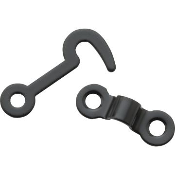 National Hardware Oil Rubbed Bronze Decorative Hook and Staple (2 Count)