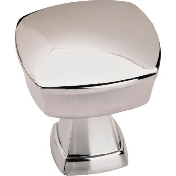 Allison by Amerock Stature Square Polished Chrome Cabinet Knob