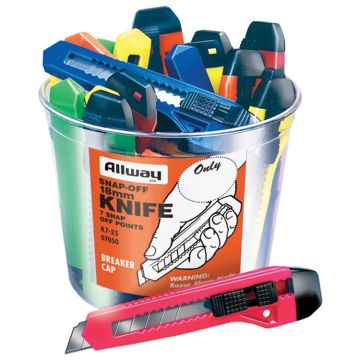 Allway Snap-off Knives Neon