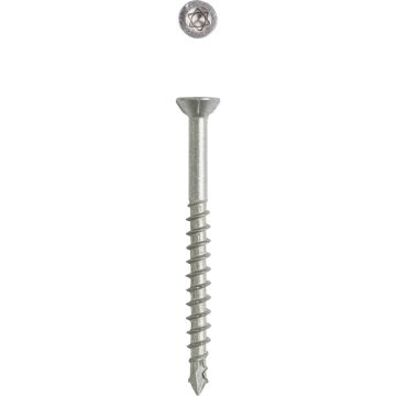 SPAX 6 x 1-1/2 MDF Trim Head T-20+ Zinc (Interior) 1Lb. Screw (300-Count)