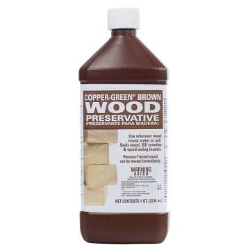 Qt Copper Brown Wood Preserv