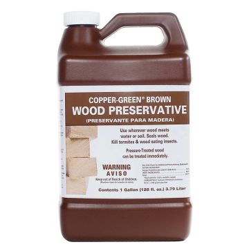1gal Copper Brown Wood Preserv