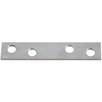 National Hardware 3 In. x 5/8 In. Zinc Steel Mending Brace (4-Count)