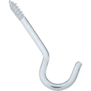 National Hardware 1-5/16 In. Zinc Finish Ceiling Hook (10-Pack)
