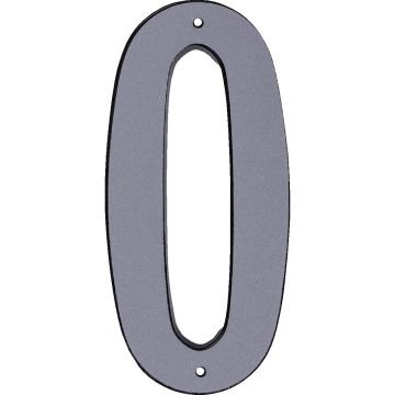 Hy-Ko 4 In. Reflective Plastic Number 0