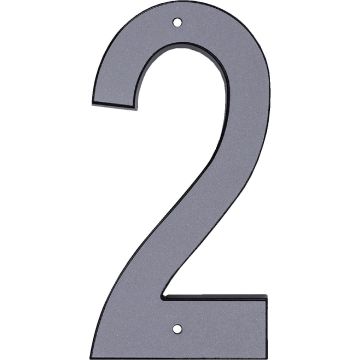 Hy-Ko 4 In. Reflective Plastic Number 2