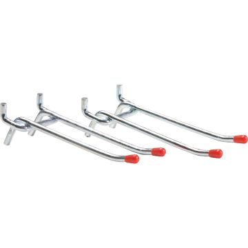 4" Double Peg Hook 2pk